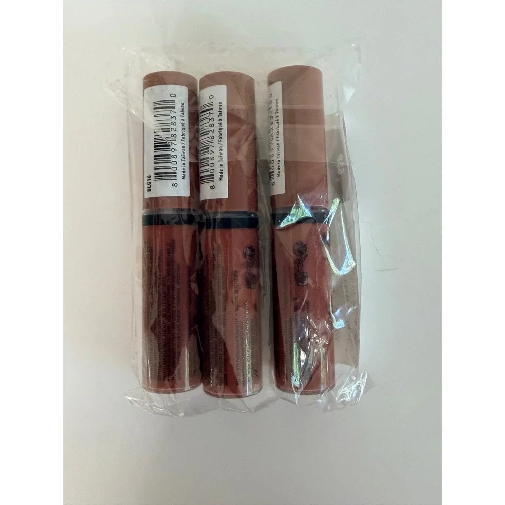 NYX Butter Gloss Lip Gloss Set 3pc Praline BLG16 Nude Brown NEW NWT